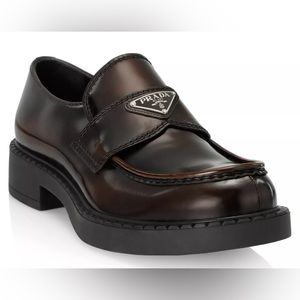 Prada Lifestyle Leather Loafers